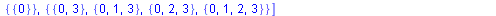 [{{0}, {0, 1}, {0, 2}, {0, 3}, {0, 1, 2}, {0, 1, 3}, {0, 2, 3}, {0, 1, 2, 3}}, {x, y}, delta, {{0}}, {{0, 3}, {0, 1, 3}, {0, 2, 3}, {0, 1, 2, 3}}]
